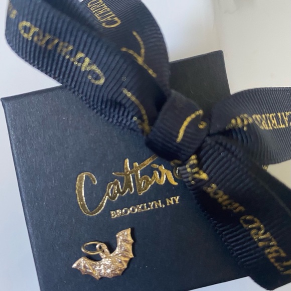 Catbird x Vito’s Gems Evening Wanderer Bat Charm! 🦇 New w/ Box, Halloween Perf! - Picture 8 of 8